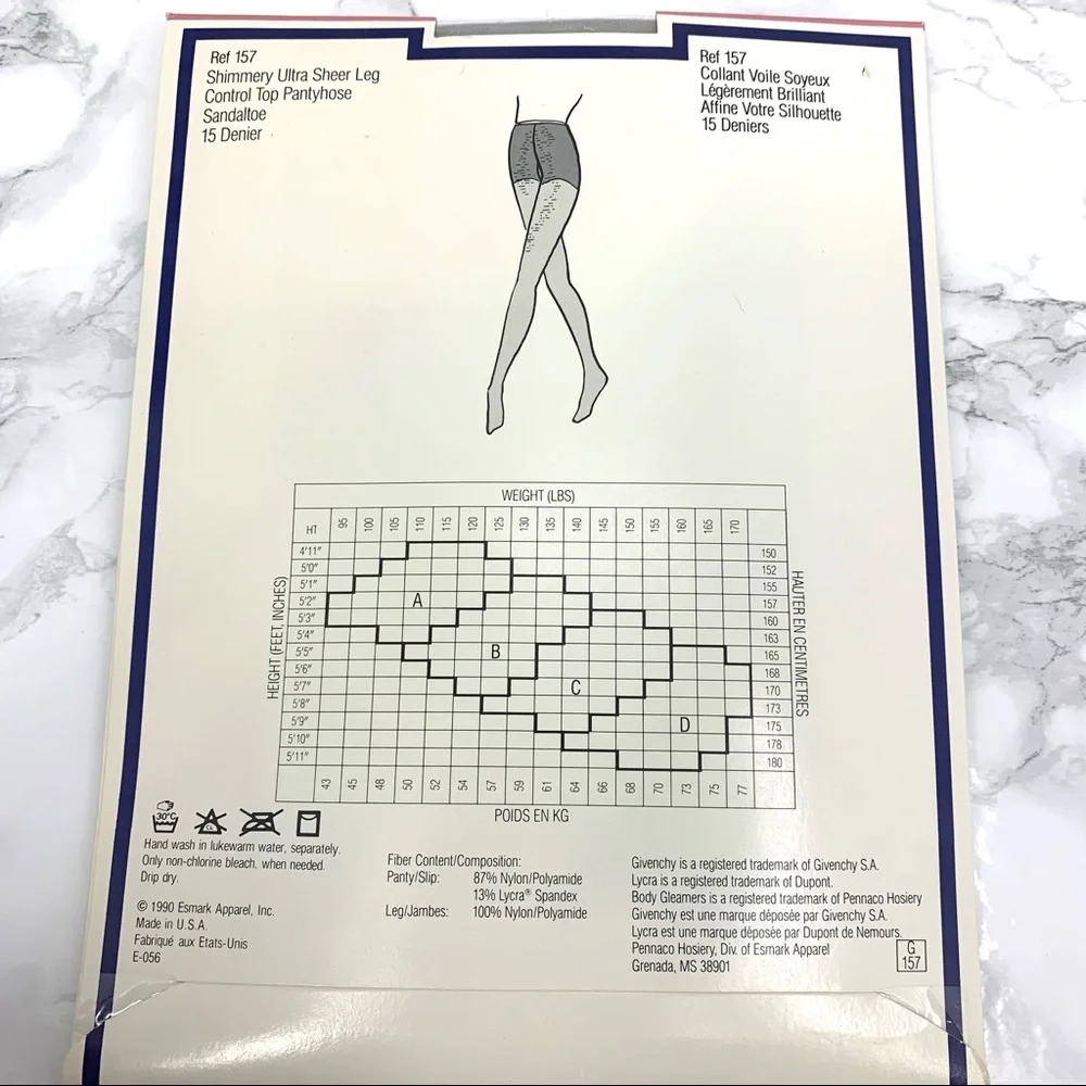Givenchy Pantyhose in Shimmering Silver